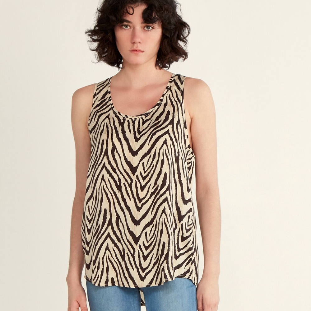 NEW $194 Current Elliott Jeans Bermuda Tank